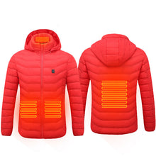 Load image into Gallery viewer, Heated USB Electric Jacket Cotton Coat Thermal Clothing Vest
