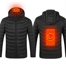 Load image into Gallery viewer, Heated USB Electric Jacket Cotton Coat Thermal Clothing Vest