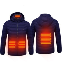 Load image into Gallery viewer, Heated USB Electric Jacket Cotton Coat Thermal Clothing Vest
