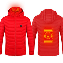 Load image into Gallery viewer, Heated USB Electric Jacket Cotton Coat Thermal Clothing Vest