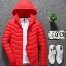 Load image into Gallery viewer, Heated USB Electric Jacket Cotton Coat Thermal Clothing Vest
