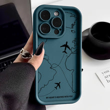 Load image into Gallery viewer, Flight Route iPhone Case