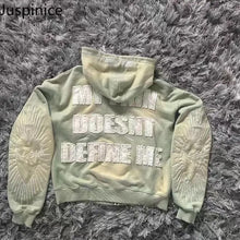 Load image into Gallery viewer, “My Pain Doesn’t Define Me” fashion hoodie