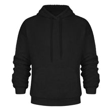 Load image into Gallery viewer, Winter plush Fleece solid Coat Hoodie