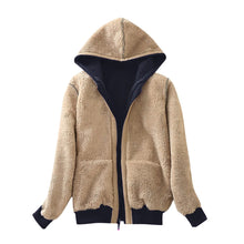 Load image into Gallery viewer, Lambswool Zipper Hoodie