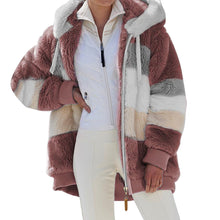 Load image into Gallery viewer, Colorful Fleece Cardigan Plush Jacket