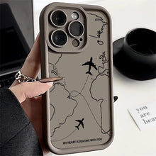 Load image into Gallery viewer, Flight Route iPhone Case