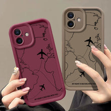 Load image into Gallery viewer, Flight Route iPhone Case