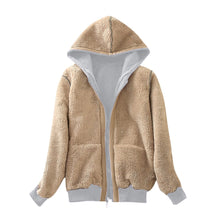 Load image into Gallery viewer, Lambswool Zipper Hoodie