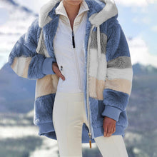 Load image into Gallery viewer, Colorful Fleece Cardigan Plush Jacket