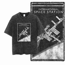 Load image into Gallery viewer, Cosmic Drift Astronaut Cotton Graphic Tee