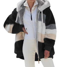 Load image into Gallery viewer, Colorful Fleece Cardigan Plush Jacket