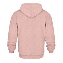 Load image into Gallery viewer, Winter plush Fleece solid Coat Hoodie