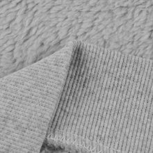 Load image into Gallery viewer, Winter plush Fleece solid Coat Hoodie