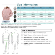 Load image into Gallery viewer, Winter plush Fleece solid Coat Hoodie