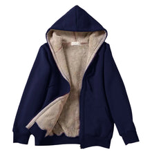 Load image into Gallery viewer, Lambswool Zipper Hoodie