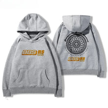 Load image into Gallery viewer, BBS Wheel Printed Hoodie "Car Modification Culture"