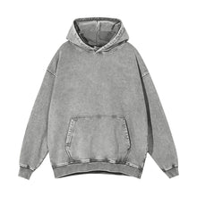 Load image into Gallery viewer, Vintage Washed Oversized Hoodie Pocket Long Sleeve Retro Y2k Loose