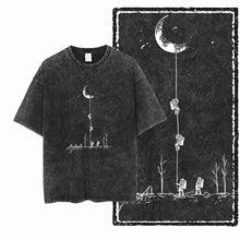Load image into Gallery viewer, Cosmic Drift Astronaut Cotton Graphic Tee