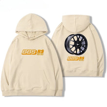 Load image into Gallery viewer, BBS Wheel Printed Hoodie "Car Modification Culture"
