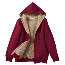 Load image into Gallery viewer, Lambswool Zipper Hoodie