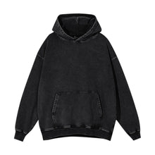 Load image into Gallery viewer, Vintage Washed Oversized Hoodie Pocket Long Sleeve Retro Y2k Loose