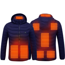 Load image into Gallery viewer, Heated USB Electric Jacket Cotton Coat Thermal Clothing Vest