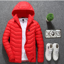 Load image into Gallery viewer, Heated USB Electric Jacket Cotton Coat Thermal Clothing Vest