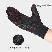 Load image into Gallery viewer, Winter Touch Screen Waterproof Sports Gloves With Fleece
