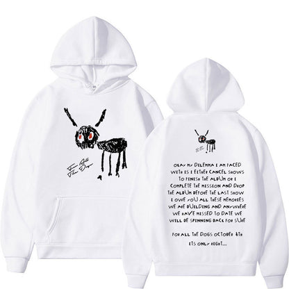 Drake For All The Dogs Letter Hoodie