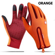 Load image into Gallery viewer, Winter Touch Screen Waterproof Sports Gloves With Fleece
