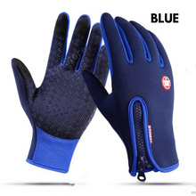 Load image into Gallery viewer, Winter Touch Screen Waterproof Sports Gloves With Fleece
