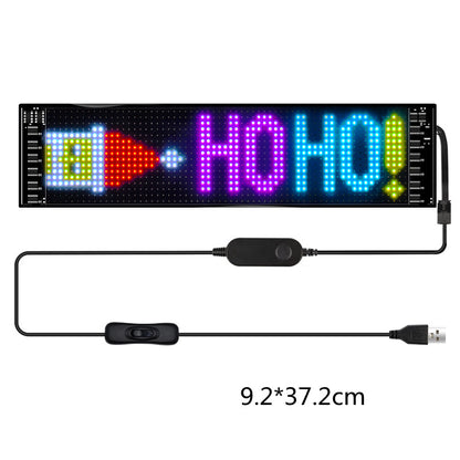 Programmable Car LED Sign Custom Text Pattern Animation