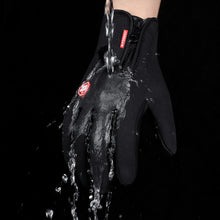 Load image into Gallery viewer, Winter Touch Screen Waterproof Sports Gloves With Fleece
