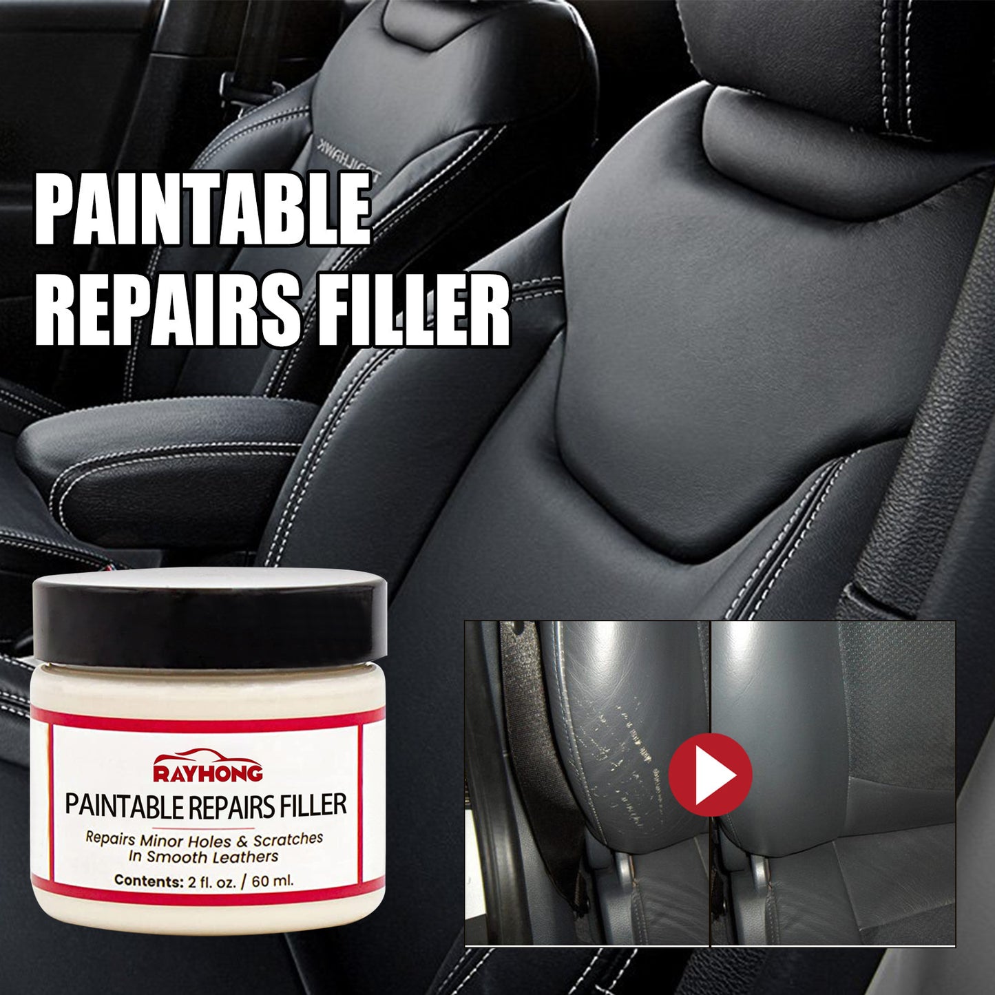 Car Seat Scratch Repair Paste