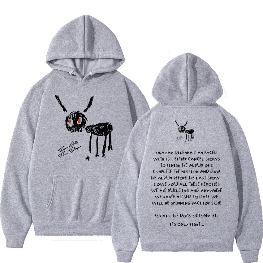 Drake For All The Dogs Letter Hoodie