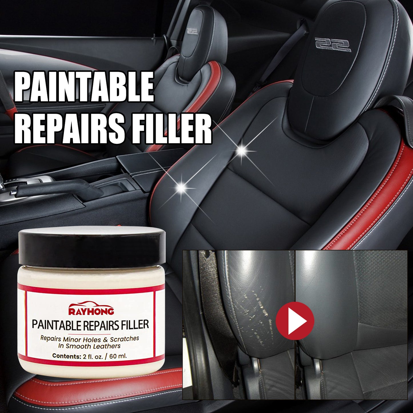 Car Seat Scratch Repair Paste