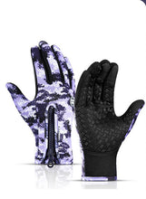 Load image into Gallery viewer, Winter Touch Screen Waterproof Sports Gloves With Fleece
