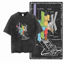 Load image into Gallery viewer, Cosmic Drift Astronaut Cotton Graphic Tee

