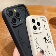 Load image into Gallery viewer, Flight Route iPhone Case
