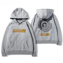 Load image into Gallery viewer, BBS Wheel Printed Hoodie "Car Modification Culture"
