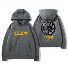 Load image into Gallery viewer, BBS Wheel Printed Hoodie "Car Modification Culture"
