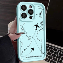 Load image into Gallery viewer, Flight Route iPhone Case
