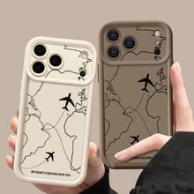 Load image into Gallery viewer, Flight Route iPhone Case
