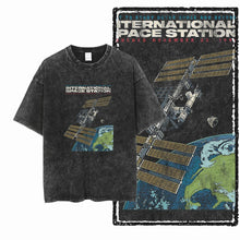 Load image into Gallery viewer, Cosmic Drift Astronaut Cotton Graphic Tee
