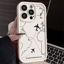 Load image into Gallery viewer, Flight Route iPhone Case
