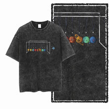 Load image into Gallery viewer, Cosmic Drift Astronaut Cotton Graphic Tee
