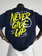 Load image into Gallery viewer, Never Give Up Cotton Graphic Tee
