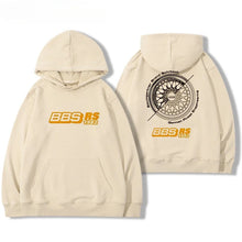 Load image into Gallery viewer, BBS Wheel Printed Hoodie "Car Modification Culture"
