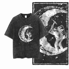 Load image into Gallery viewer, Cosmic Drift Astronaut Cotton Graphic Tee
